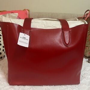 NWT Coach shoulder bag - burgundy